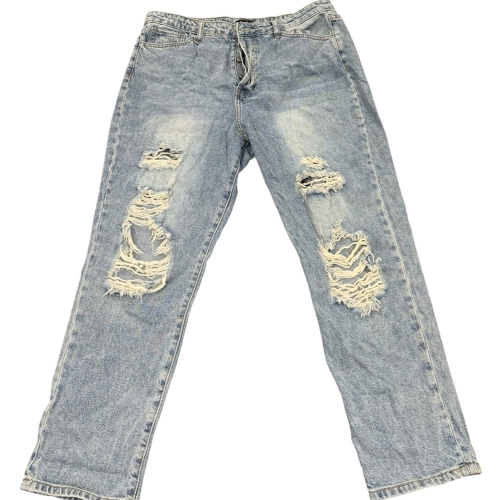 Simple Society Distressed Ripped Jeans - Size 13/31